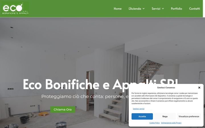 Captura de pantalla de ecoappalti.it