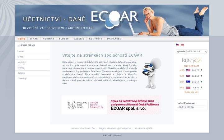 Screenshot of ecoarcz.eu