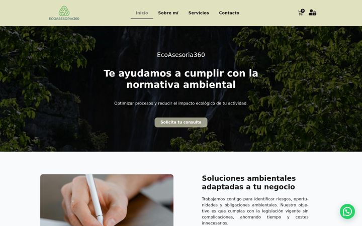 Screenshot of ecoasesoria360.com.es