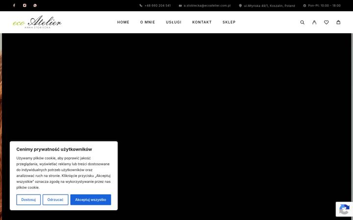 Screenshot of ecoatelier.com.pl