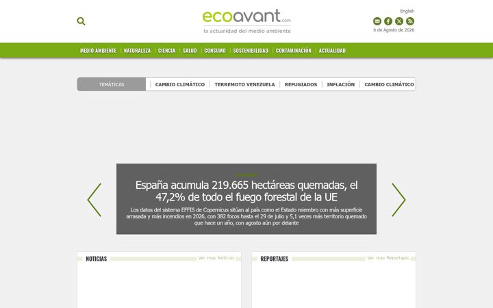 Screenshot of ecoavant.com