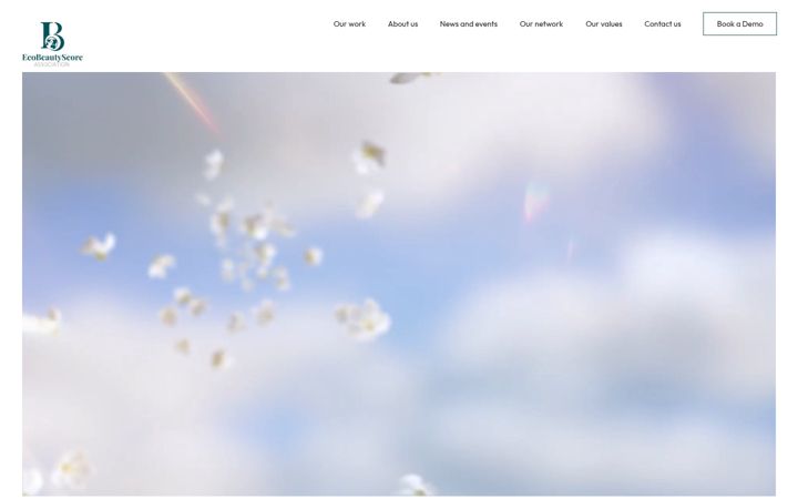 Screenshot of ecobeautyscore.com