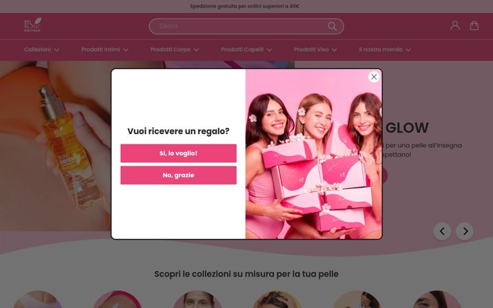 Captura de pantalla de ecobioboutique.it