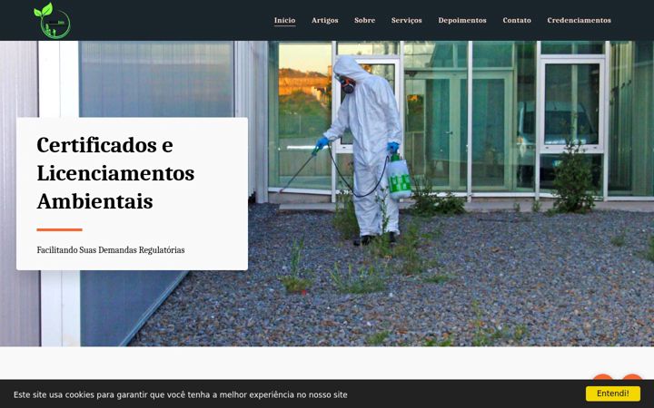 Screenshot of ecobioconsultoria.org