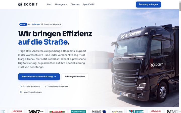 Screenshot of ecobit-solutions.com