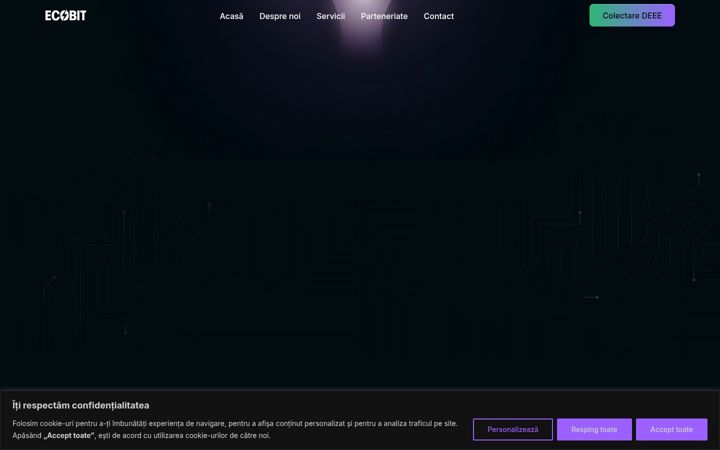 Screenshot of ecobit.ro