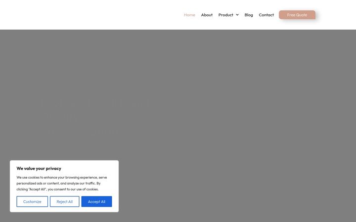 Screenshot of ecoblendpanel.com