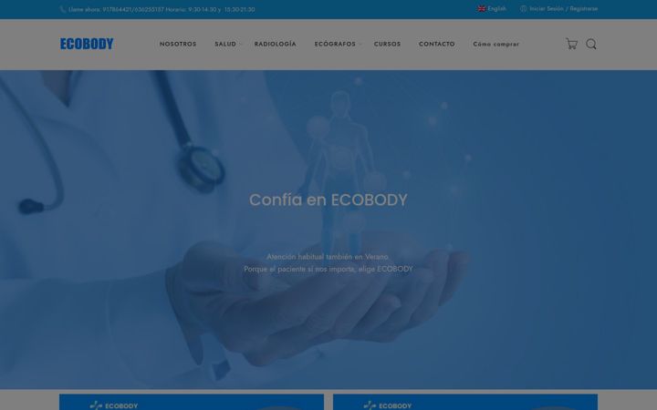 Screenshot of ecobody.es