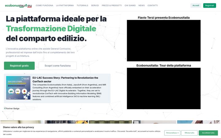 Screenshot of ecobonusitalia.eu
