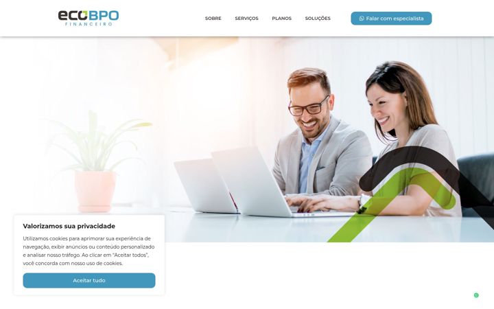 Screenshot of ecobpo.com.br