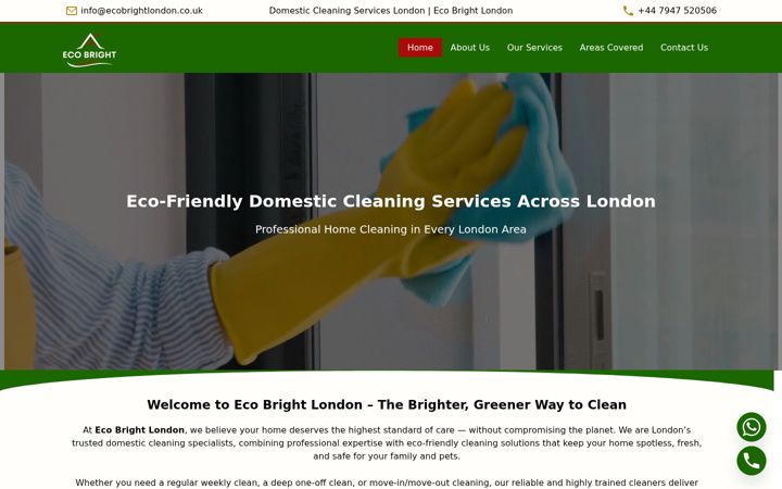 Screenshot of ecobrightlondon.co.uk