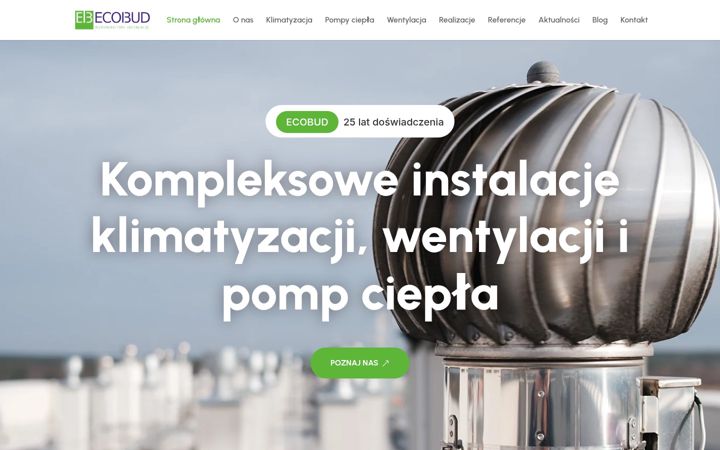 Screenshot von ecobud.info.pl