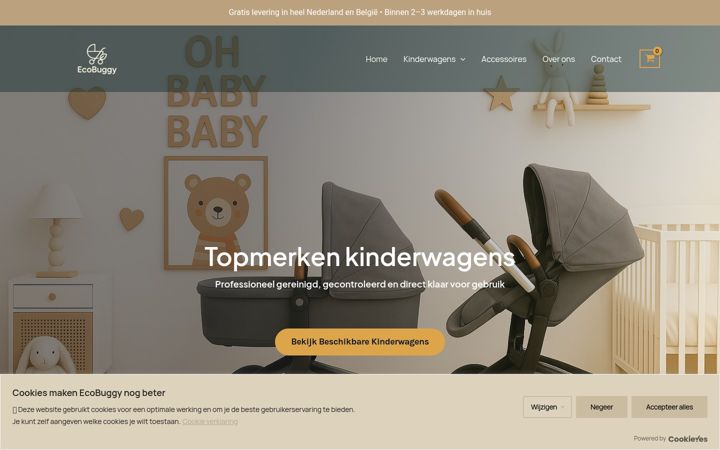 Screenshot van ecobuggy.nl