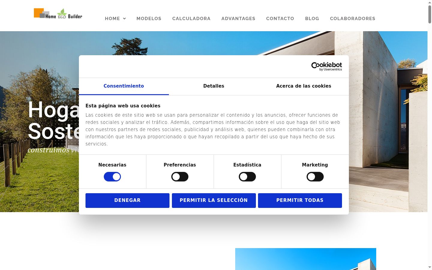 Screenshot tal-banner tal-kunsens muri qabel kwalunkwe interazzjoni
