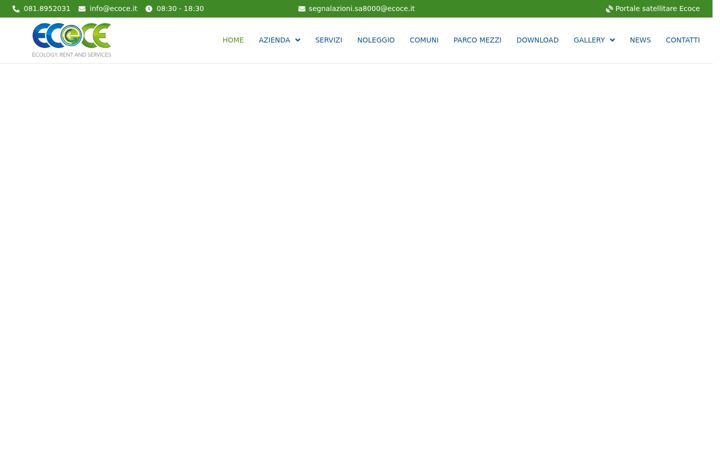 Screenshot of ecoce.it