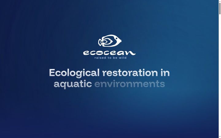 Screenshot of ecocean.fr