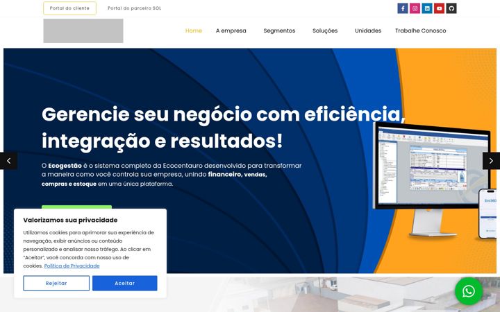 Képernyőkép: ecocentauro.com.br