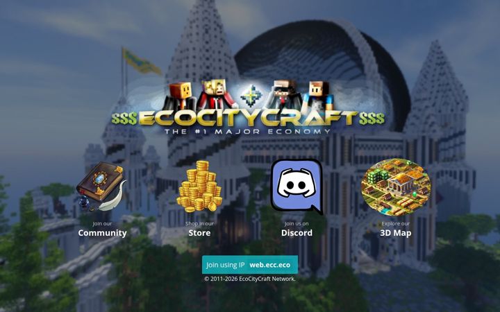 Screenshot of ecocitycraft.com