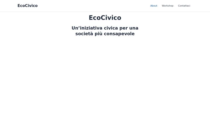 Screenshot of ecocivico.org