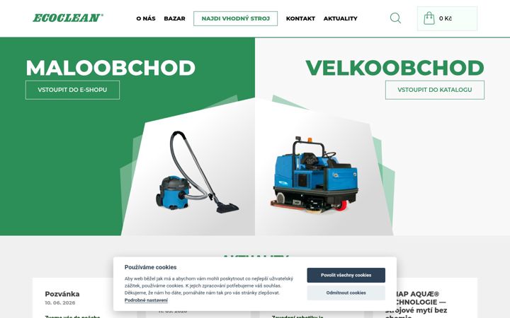 Screenshot of ecoclean-praha.cz