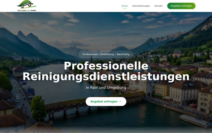 Screenshot of ecocleanplus.ch