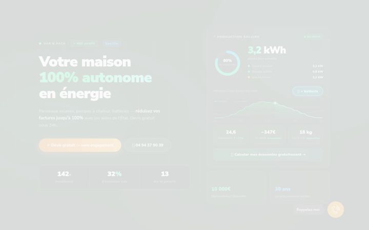 Ekrano kopija ecoclimatconcept.fr