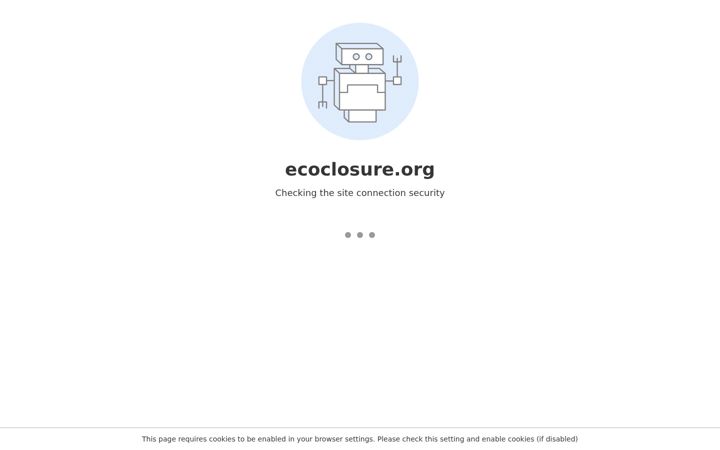 Screenshot of ecoclosure.org