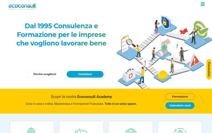 Screenshot of ecoconsult.it