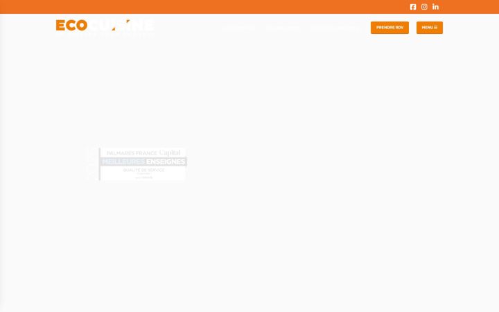 Screenshot of ecocuisine.fr