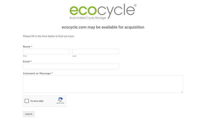 Screenshot of ecocycle.com