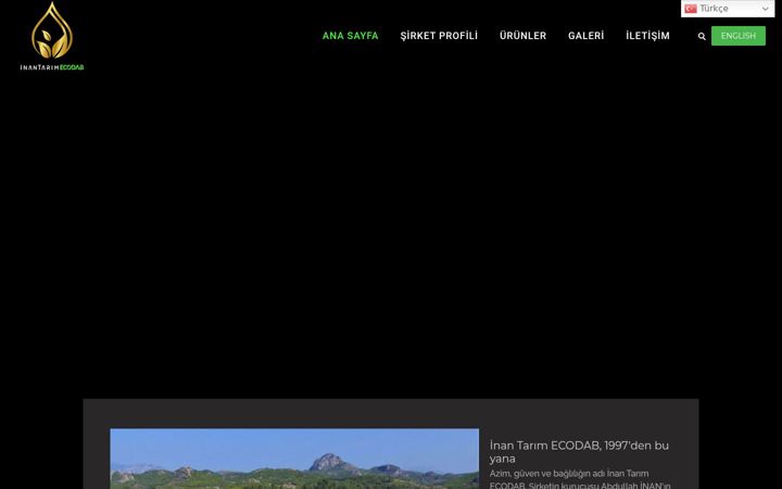 Capture d'écran de ecodab.com.tr