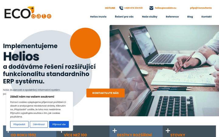 Screenshot ta' ecodate.eu