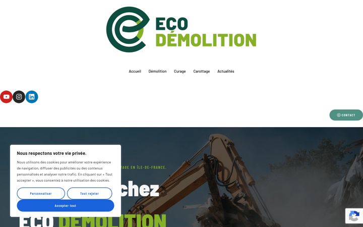 Screenshot of ecodemolition.fr