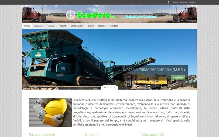 Screenshot ta' ecodero.eu