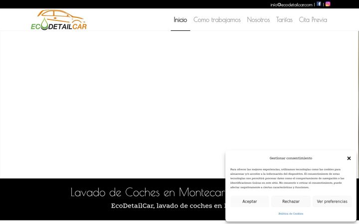 Screenshot of ecodetailcar.com