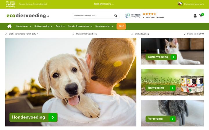 Screenshot of ecodiervoeding.nl