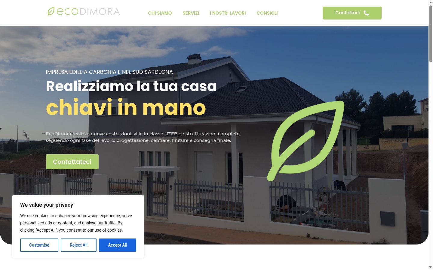 Snímka obrazovky banera súhlasu zobrazeného pred akoukoľvek interakciou
