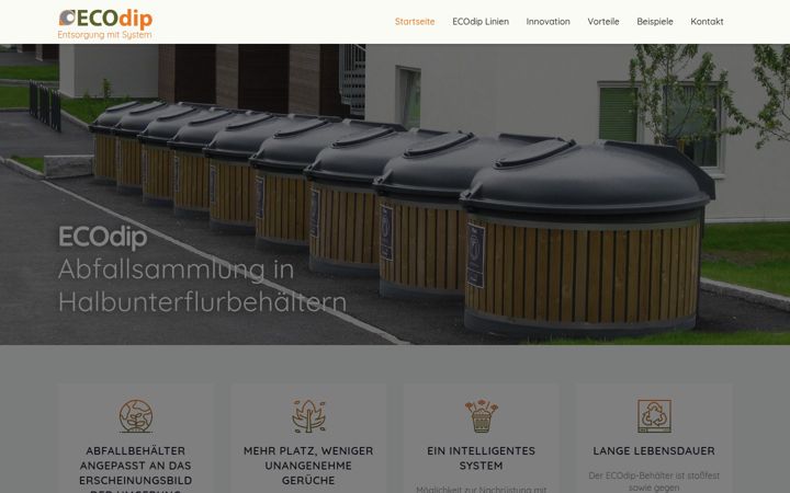 Screenshot of ecodip.info
