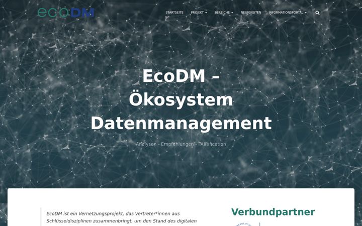 Snimka zaslona za ecodm.de