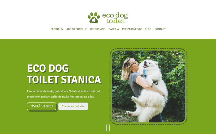 Screenshot of ecodogtoilet.com
