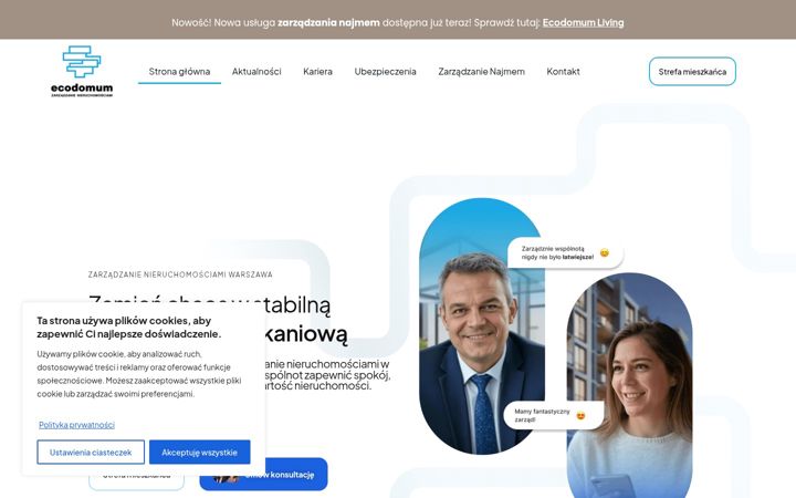 Screenshot of ecodomum.pl