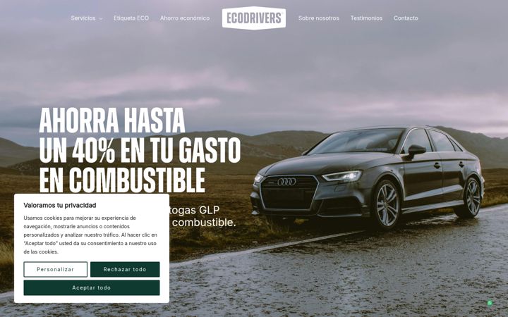 Skjermbilde av ecodrivers.es