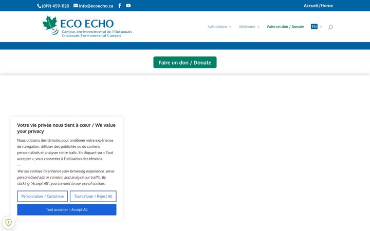 Zrzut ekranu ecoecho.ca