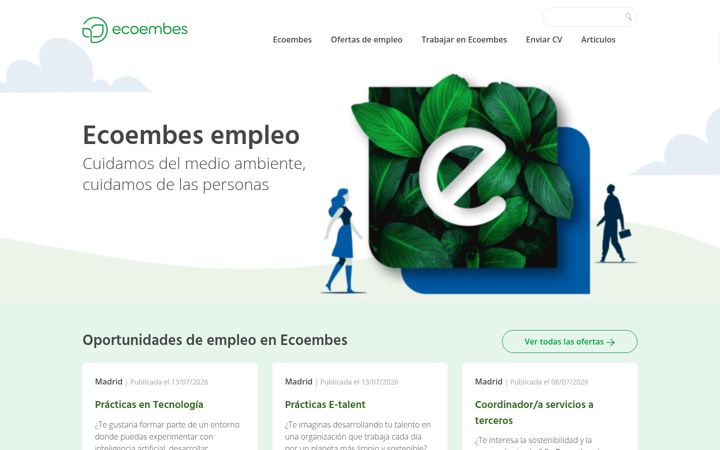 Screenshot του ecoembesempleo.es