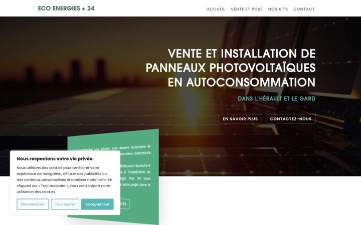 Screenshot of ecoenergieplus34.fr
