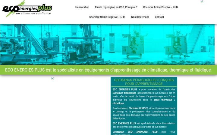 Screenshot of ecoenergies-plus.fr