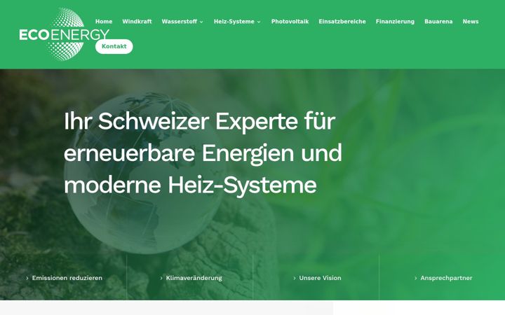Screenshot of ecoenergyswiss.ch
