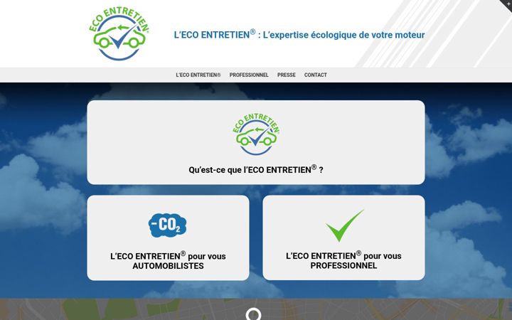 Screenshot ta' ecoentretien.eu