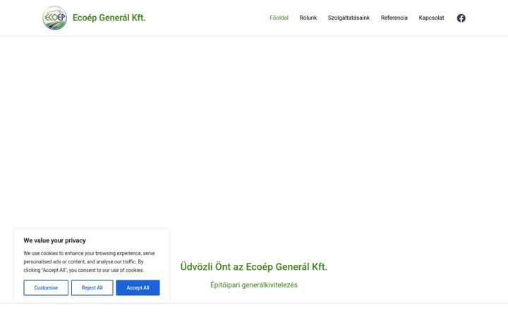 Ekraanipilt saidist ecoep.hu