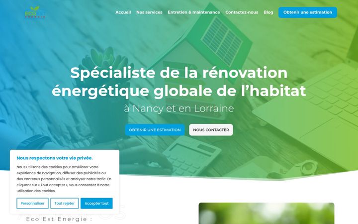 Screenshot of ecoestenergie.fr